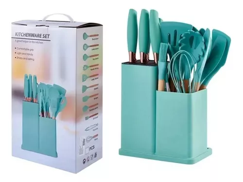 Set Utencilios De Cocina Por 19 Piezas